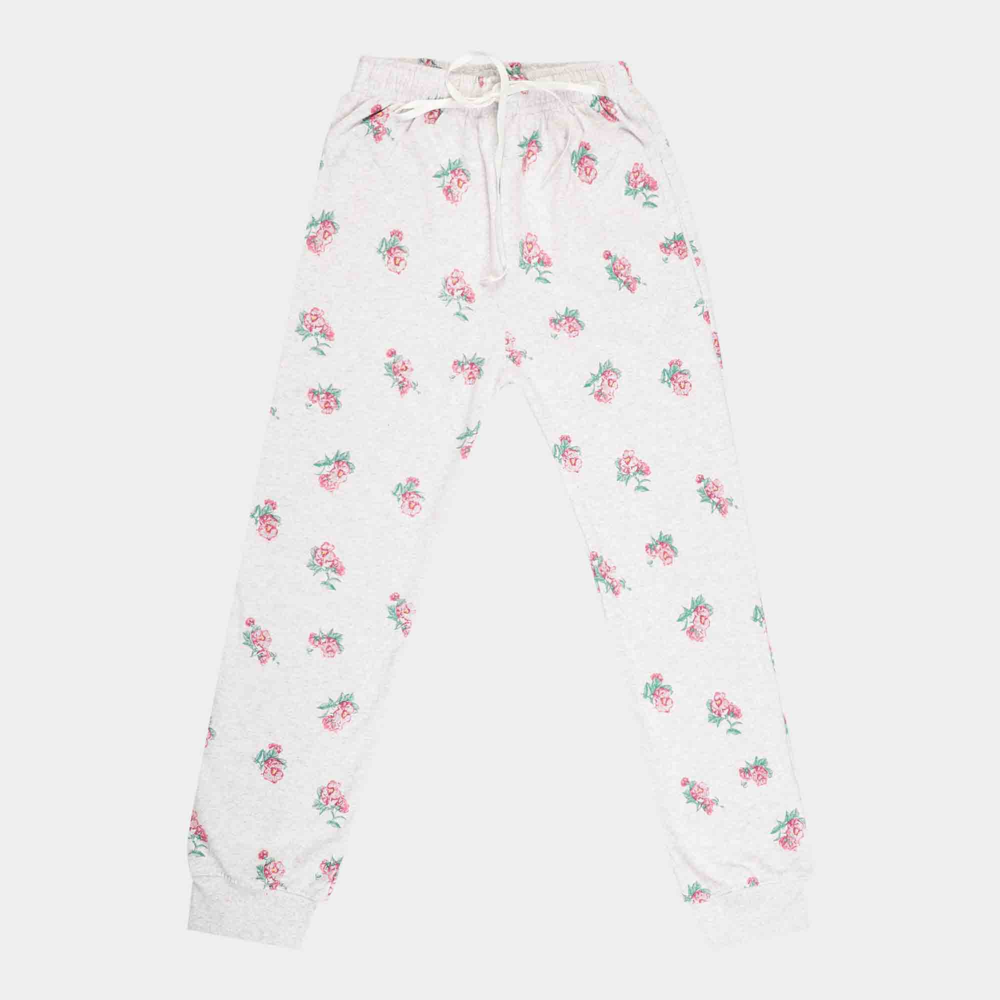 Kids Girls Pajama Pants Soft Shell Blue Rabbit Print Size S/M | eBay